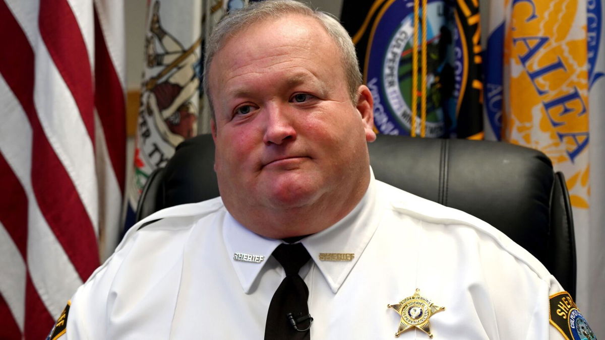 <i>Eva Hambach/AFP/Getty Images</i><br/>Culpeper County Sheriff Scott Jenkins was elected sheriff of Culpeper County in 2011