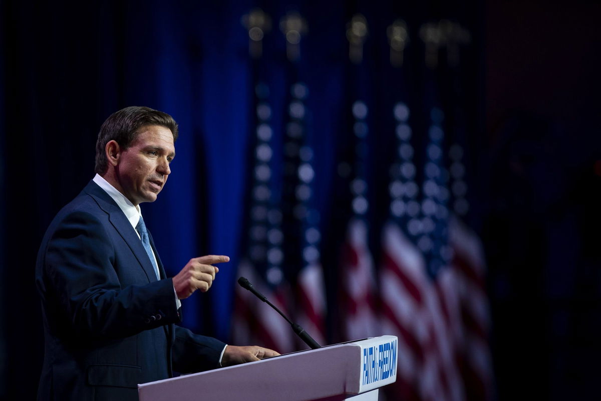 <i>Al Drago/Bloomberg/Getty Images</i><br/>Gov. Ron DeSantis