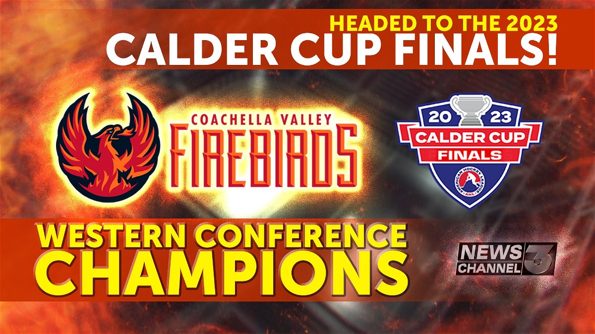 Playoff Bound: Coachella Valley Firebirds clinch spot in Calder Cup  playoffs - KESQ