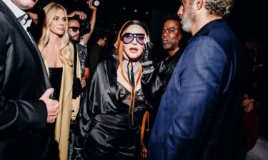 Madonna is rescheduling the North American leg of her world tour following her recent hospitalization. Madonna is pictured here at the Tom Ford Spring 2023 Ready-to Wear show.