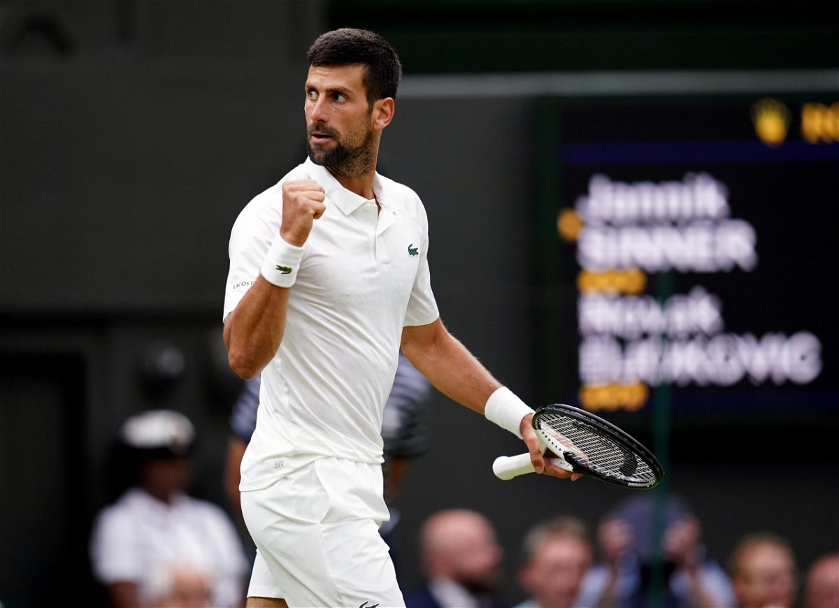 36 is the new 26 Evergreen Novak Djokovic reaches ninth Wimbledon final after brushing aside Jannik Sinner; will face Carlos Alcaraz