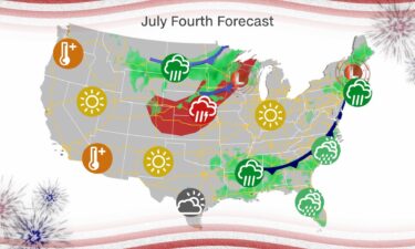 Storms and heat across the country could cause issues for Fourth of July revelers.