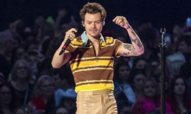 Harry Styles was hit in the eye by an object thrown at the stage while he was performing in Vienna on Saturday