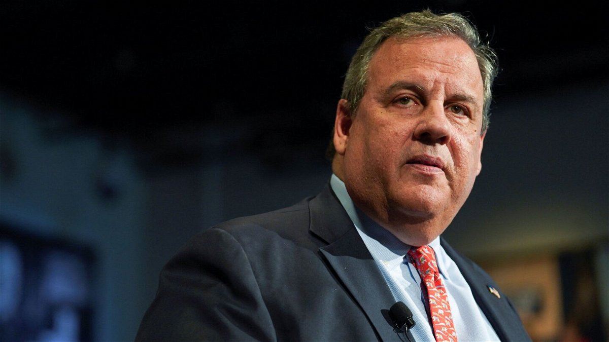 <i>Sophie Park/Reuters</i><br/>Former New Jersey Gov. Chris Christie speaks at a town hall event at the New Hampshire Institute of Politics in Manchester on June 6.
