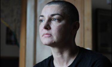 Sinead O'Connor at her home in County Wicklow