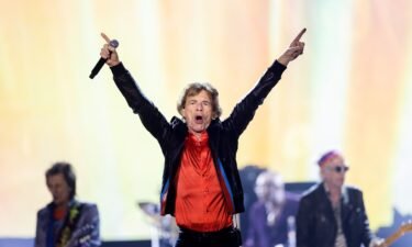 Mick Jagger performs during a concert at Friends Arena in Solna