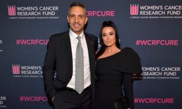 Mauricio Umansky (left) and Kyle Richards are pictured here in 2020.