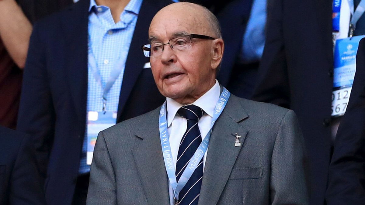 <i>Mike Egerton/Press Association/AP</i><br/>Joe Lewis in the stands during the UEFA Champions League Final at the Wanda Metropolitano