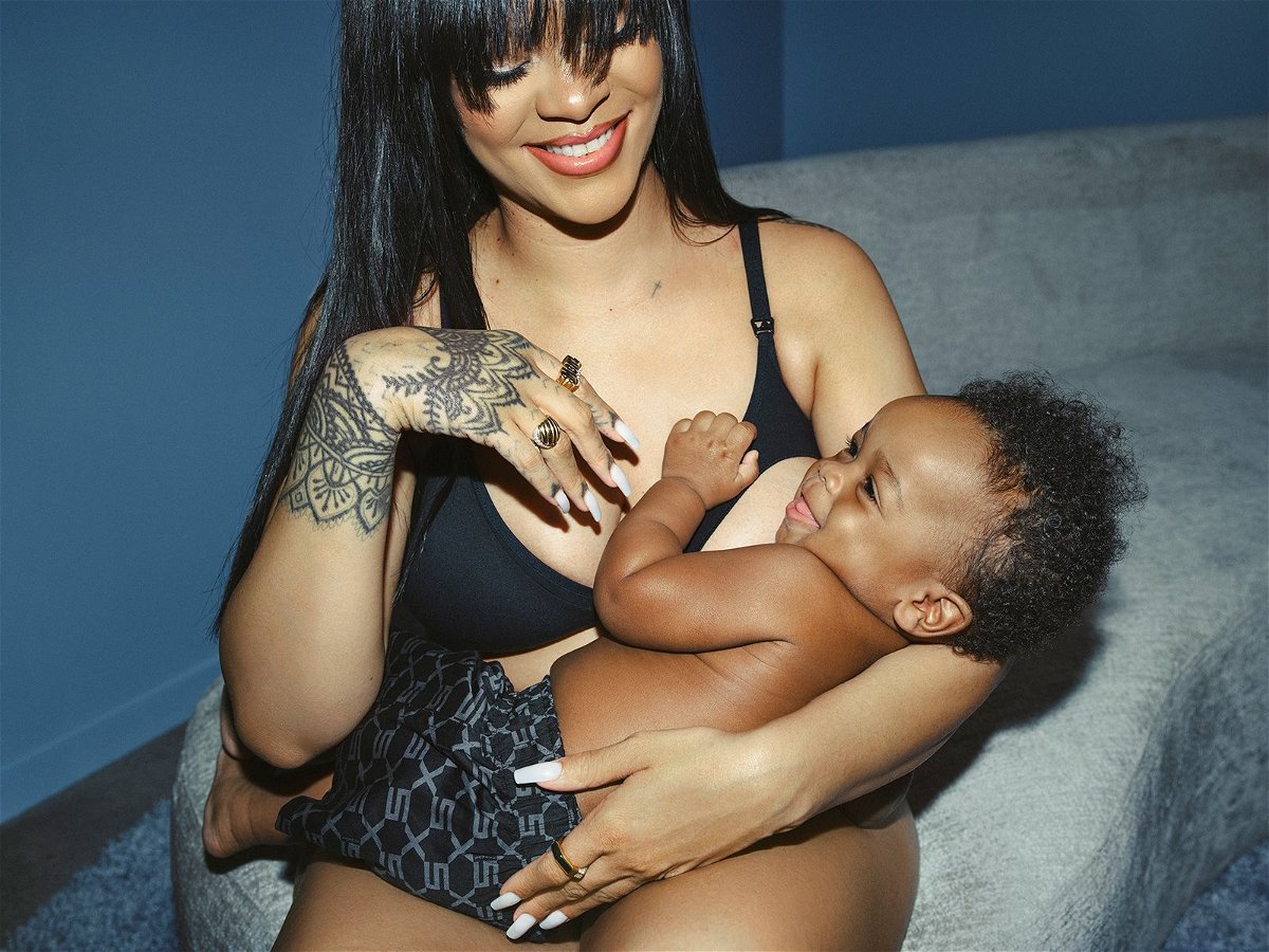 Rihanna continues breaking the rules of maternity style with a sultry new  line for pregnant people - KESQ