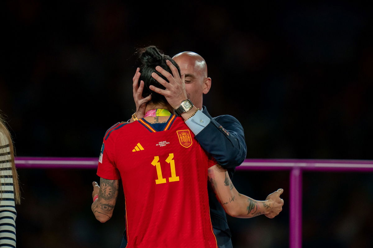 <i>Juan Medina/Reuters</i><br/>Luis Rubiales has refused to resign as head of the Spanish soccer federation.