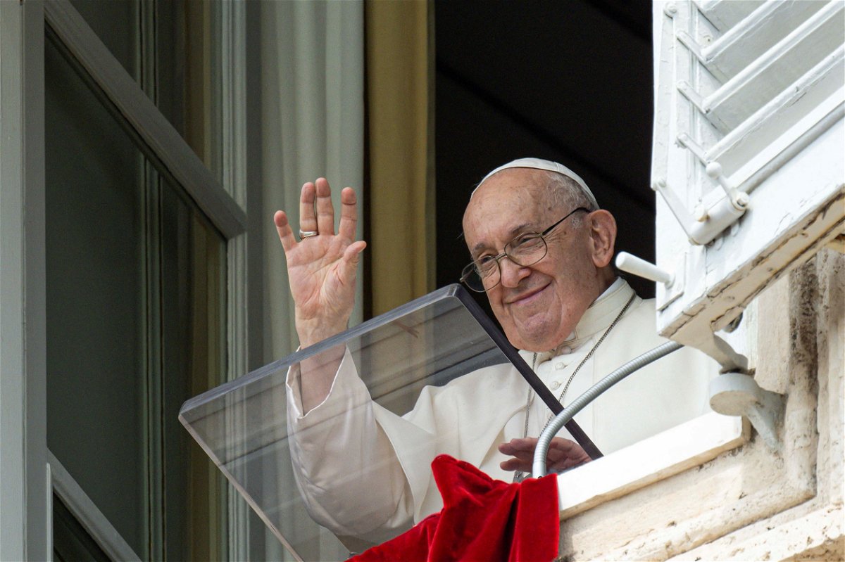 <i>Vatican Media/Reuters</i><br/>Ukrainian officials have criticized Pope Francis seen at the Vatican