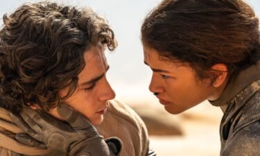 Timothée Chalamet and Zendaya in "Dune: Part Two."