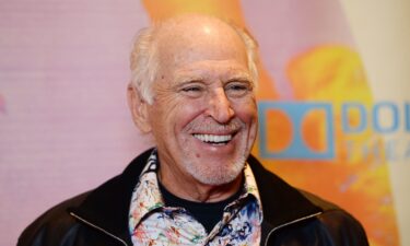 Musician Jimmy Buffett arrives at Jimmy Buffett's "Escape To Margaritaville" L.A. Premiere Engagement at the Dolby Theatre on February 18