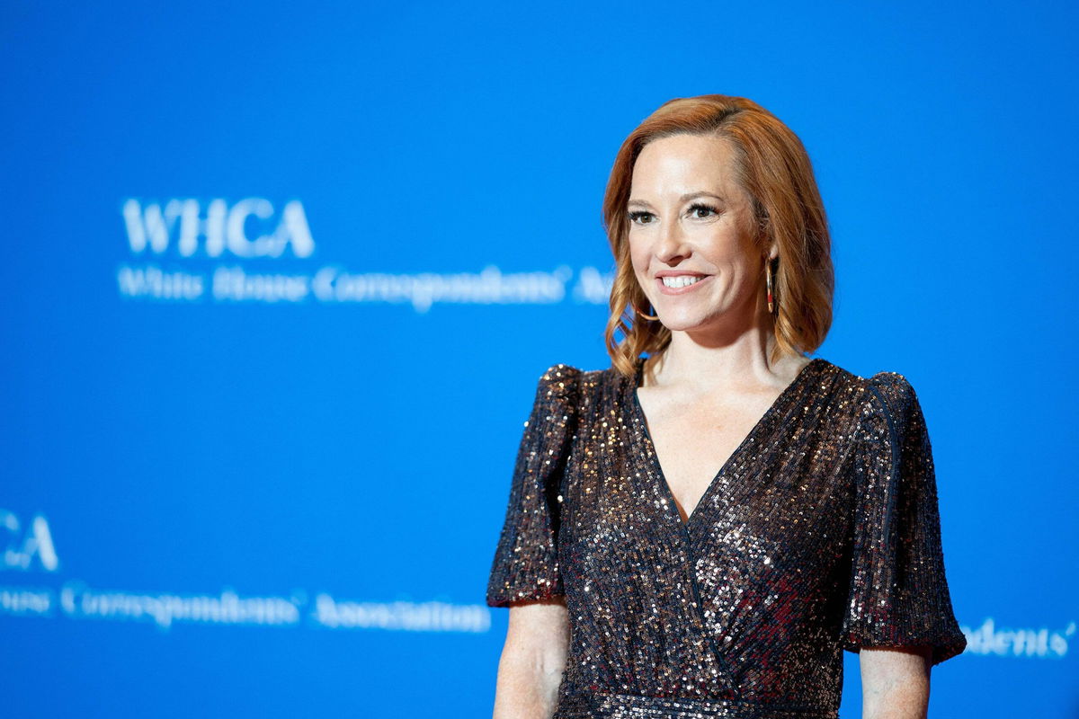 <i>Stefani Reynolds/AFP/Getty Images</i><br/>Former White House Press Secretary Jen Psaki