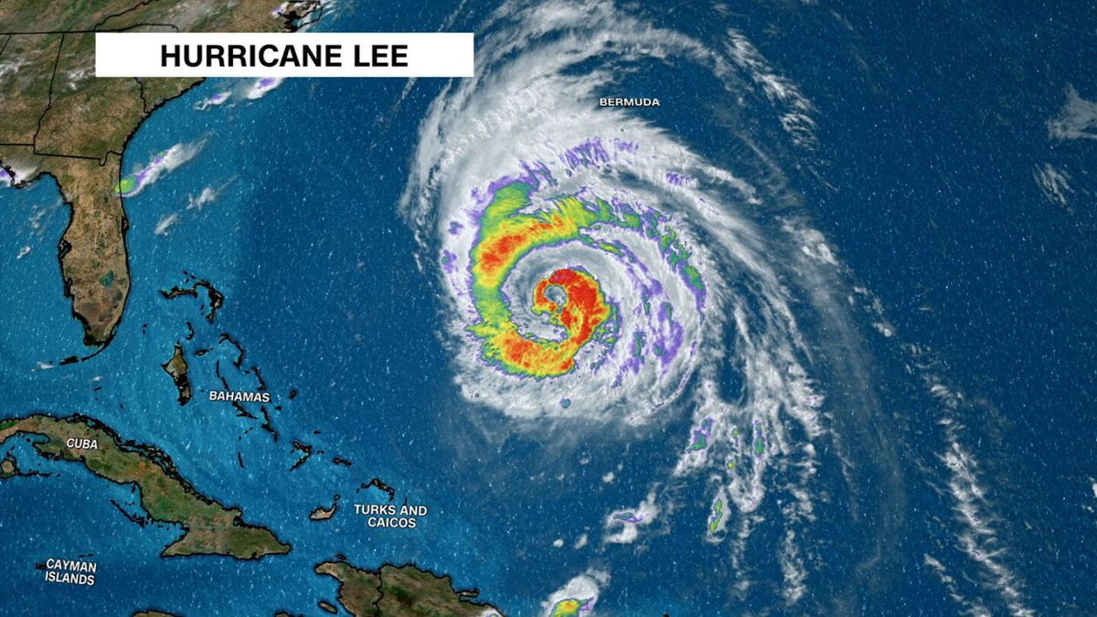 <i>CNN</i><br/>Hurricane Lee began to unleash strong winds on Bermuda September 14