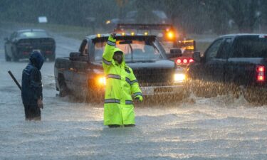 The mammoth flood engulfing a Massachusetts city – both from epic rainfall and from water gushing downhill – could get more disastrous as officials evacuate homes near a “very sensitive” dam.