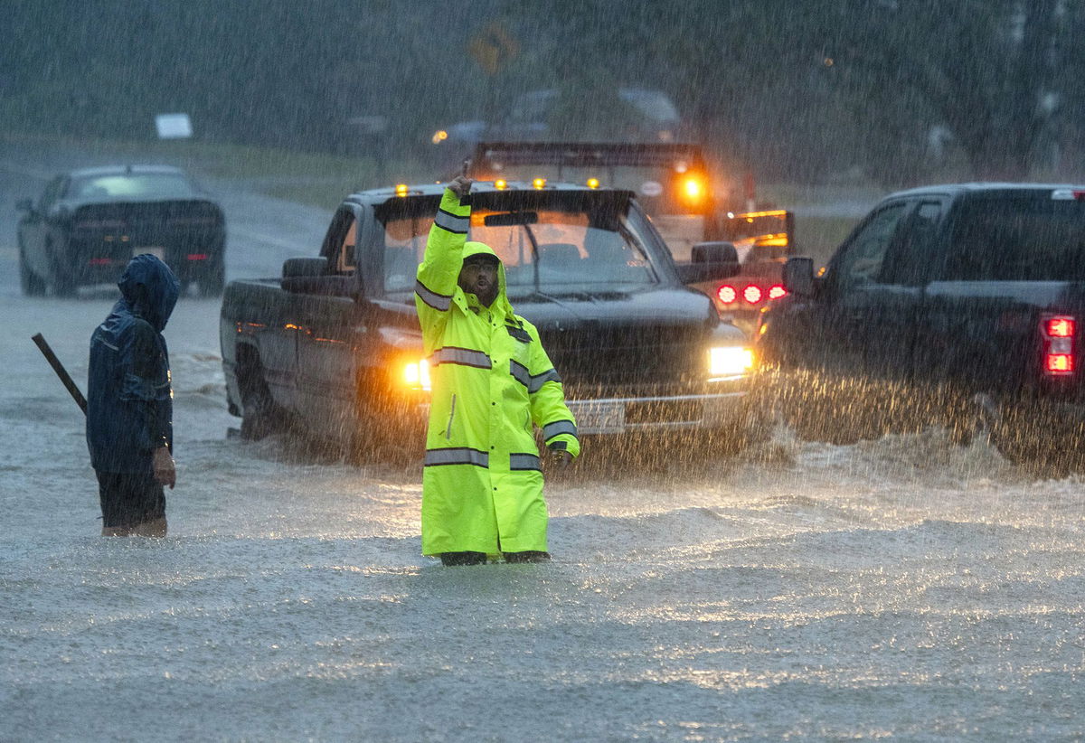 <i>CNN Weather</i><br/>The mammoth flood engulfing a Massachusetts city – both from epic rainfall and from water gushing downhill – could get more disastrous as officials evacuate homes near a “very sensitive” dam.