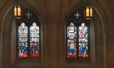 Washington National Cathedral chose the artist Kerry James Marshall to design the new stained-glass windows.