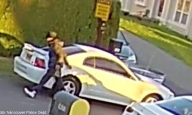 Police seek a man caught on video forcing a woman into a car in Vancouver