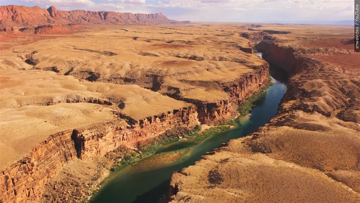 PHOTO: Drought conditions at the Colorado River, Photo Date: Aug 16, 2021