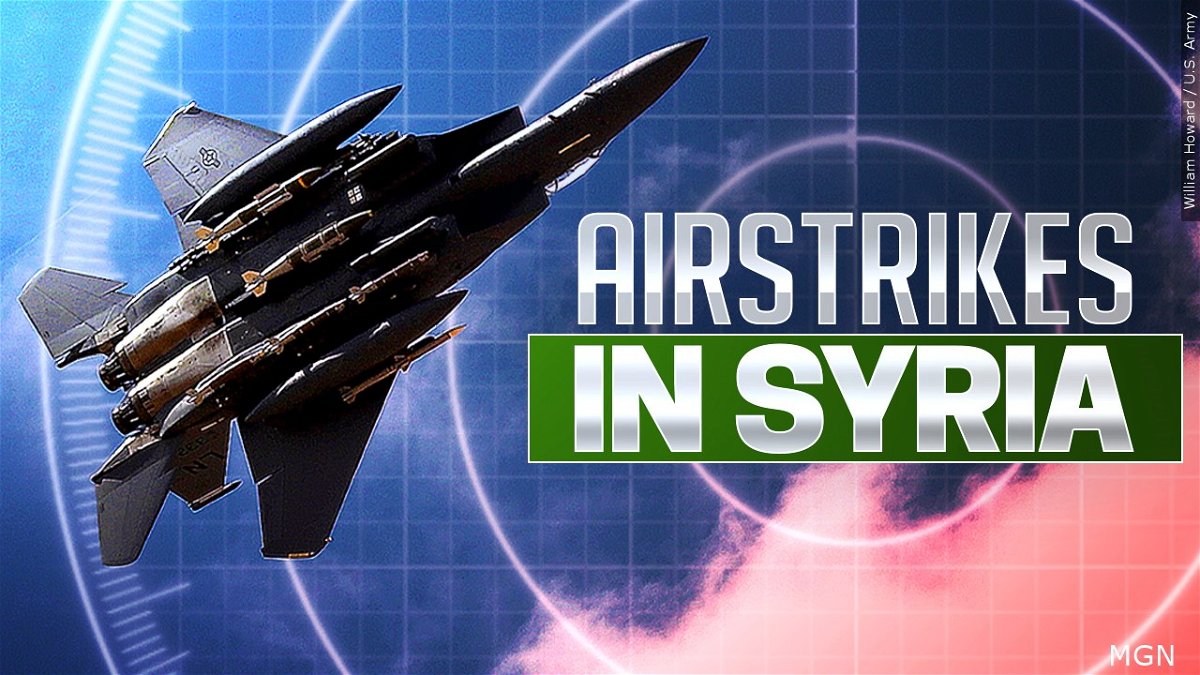 U.S. launches airstrikes in Syria
