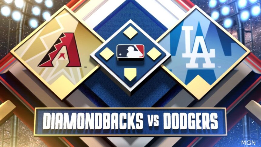 Arizona Diamondbacks vs. Los Angeles Dodgers series updates