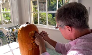 Kenny Krause carves realistic portraits into pumpkins each Halloween as a tribute to notable figures who have died.