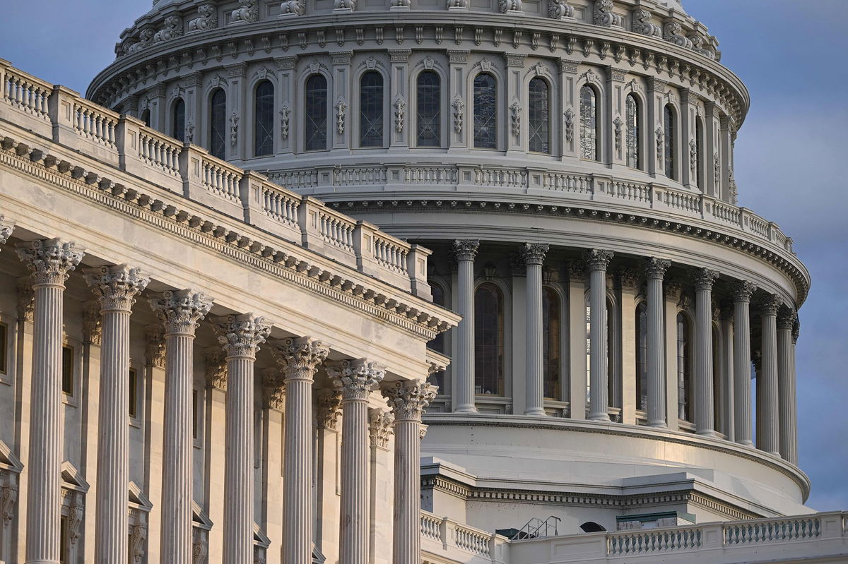 <i>Saul Loeb/AFP/Getty Images</i><br/>The US Capitol is seen in Washington