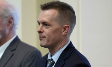 Democratic Rep. Jared Golden seen on March 16