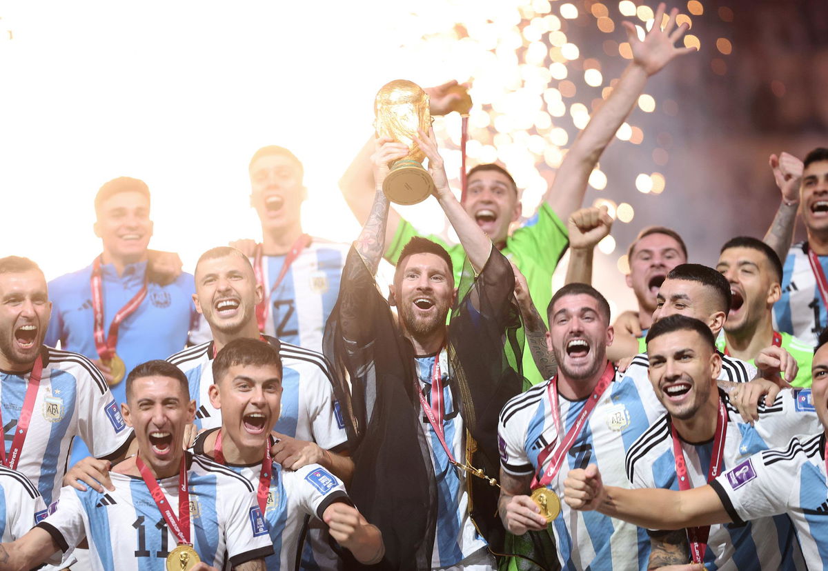 <i>Julian Finney/Getty Images Europe/Getty Images</i><br/>Lionel Messi led Argentina to glory at the 2022 World Cup.