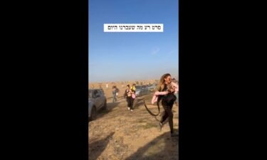 The outdoor Nova Festival event in a rural farmland area near the Gaza-Israel border was supposed to be an all-night dance party