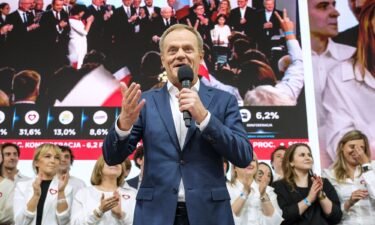 Opposition leader Donald Tusk declared that "democracy has won" after Poland's election on Sunday.