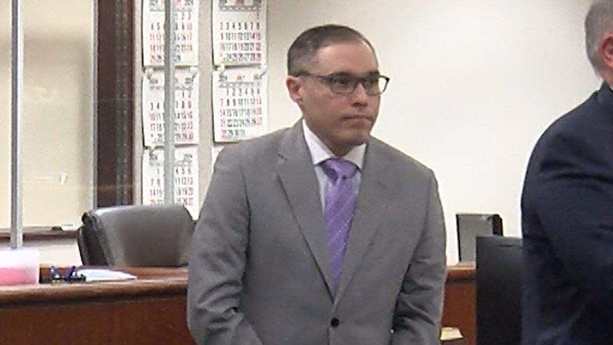 Daniel Garcia at the sentencing for his retrial in the murder of Clifford Lambert (10/31/23)