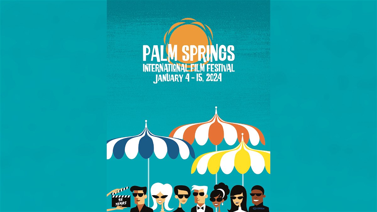 El Festival Internacional de Cine de Palm Springs presenta el póster 2024 del renombrado artista y residente local Shag