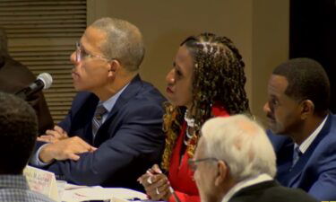 Maryland Attorney General Anthony Brown joined Maryland Public Defender Natasha Dartigue for a news conference to announce an initiative dedicated to reducing the mass incarceration of African Americans and other marginalized groups.