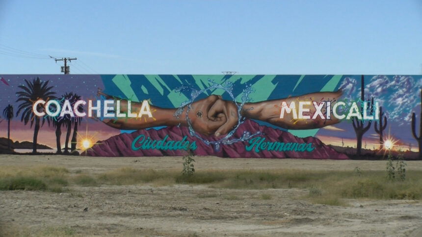 Coachella mural celebrates sister city status with Mexicali KESQ