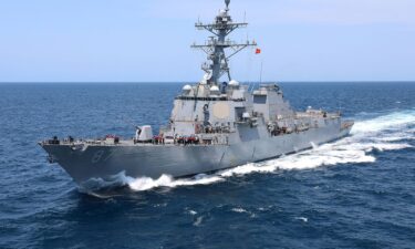 Two ballistic missiles were fired from Houthi rebel-controlled Yemen toward the USS Mason after responding to an attack on a commercial tanker.