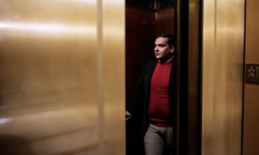 Democratic Rep. Robert Garcia of California has put forward a resolution to expel indicted Rep. George Santos - pictured here at the US Capitol on November 1.