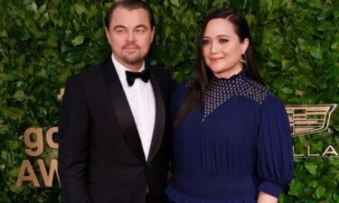 Leonardo DiCaprio and Lily Gladstone at the 2023 Gotham Awards in New York City.