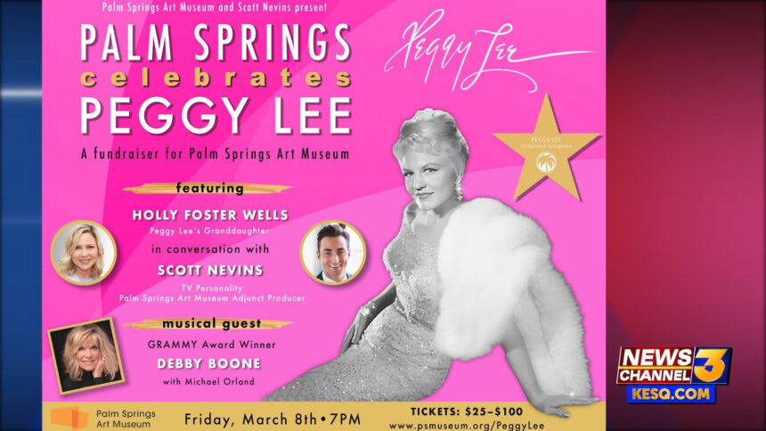 Peggy Lee to receive star on the Palm Springs Walk of Stars - KESQ