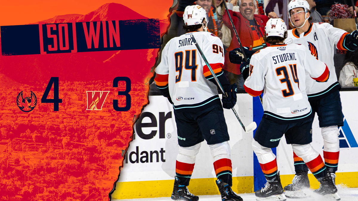 Firebirds Start Homestand With Shootout Win Over Rival Wranglers - KESQ