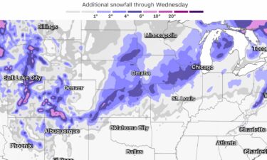 The next winter storm is already on the move and is expected to bring heavy snow