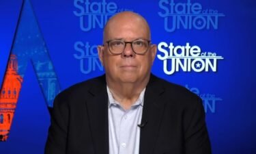 Former Maryland Gov. Larry Hogan appears on CNN's "State of the Union" on January 14.