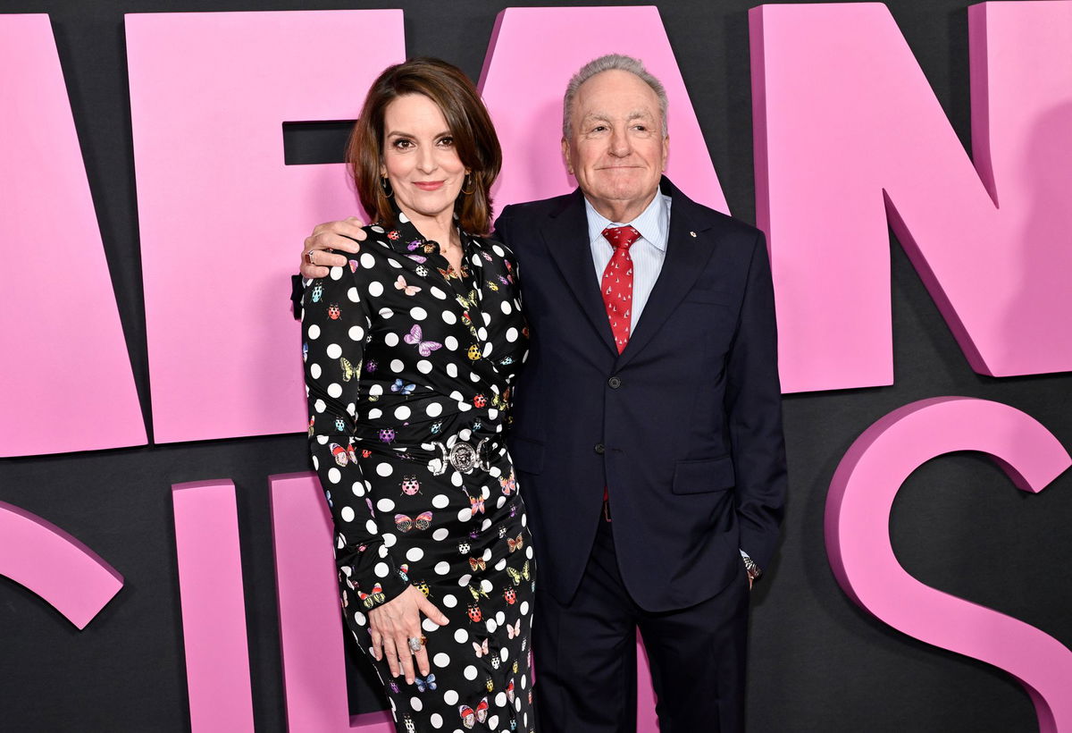 <i>Evan Agostini/Invision/AP</i><br/>(From left) Tina Fey and Lorne Michaels at the New York premiere of 