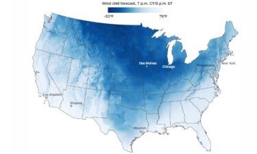 Wind chills are expected to fall as low as -30°F as voters head to the caucuses.