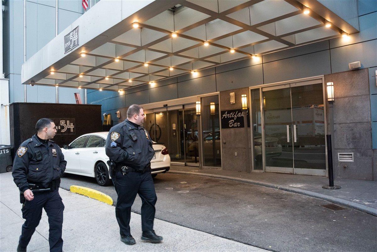 <i>Gardiner Anderson/New York Daily News/TNS/Zuma</i><br/>Police responded after a woman was found dead in a room at the SoHo 54 Hotel in Manhattan