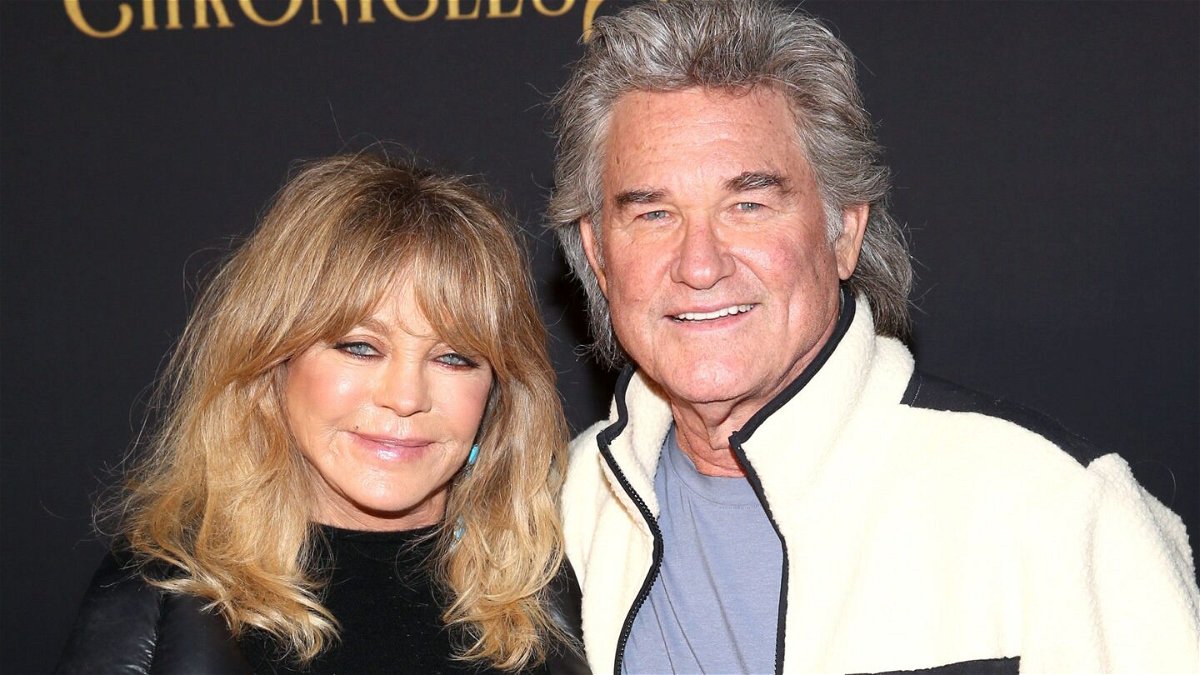 <i>Jesse Grant/Getty Images</i><br/>Goldie Hawn and Kurt Russell's dog