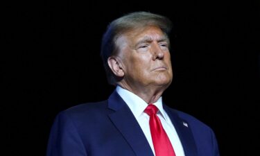 Former President Donald Trump attends the National Rifle Association (NRA) Presidential Forum at the Pennsylvania Farm Show Complex & Expo Center