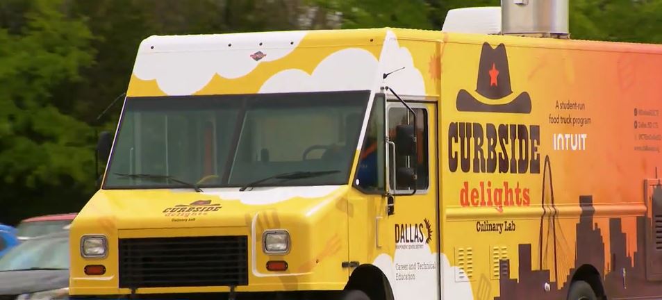 <i>KTVT via CNN Newsource</i><br/>Dallas Independent School District students are preparing to open the first student-run food truck in Texas