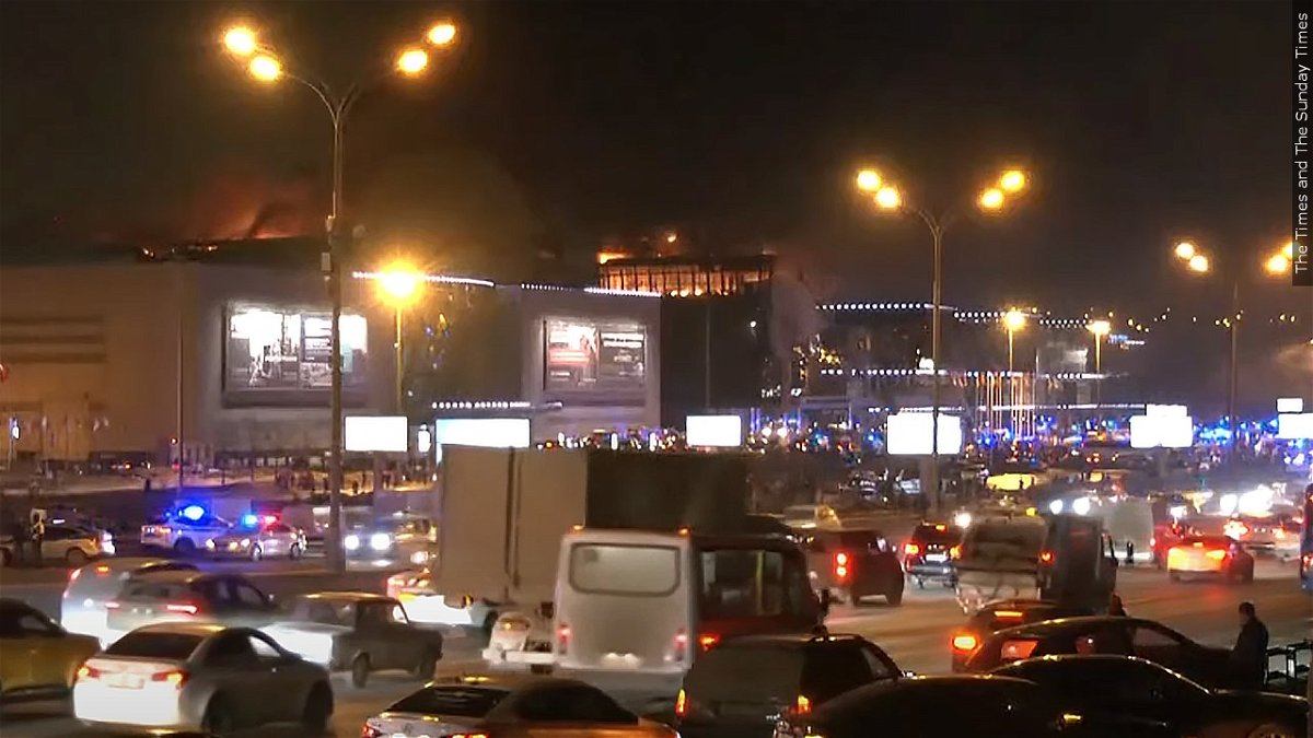 PHOTO: Moscow concert attack leaves dozens reported dead after shooting and fire, Photo Date: 3/22/24